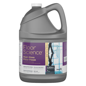 Floor Finish - Floor Science® Premium High Gloss - 4 x 3.78L / Case