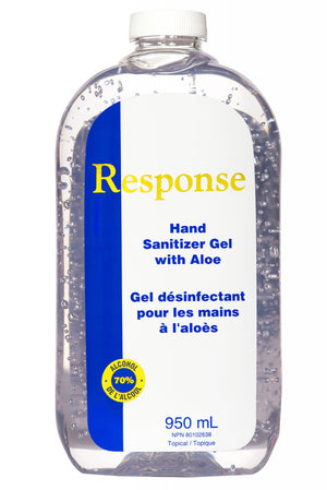 Hand Sanitizer - Response® 70% Alcohol Gel With Aloe - Refills For Foam Dispenser - 6 x 950 ml / Case