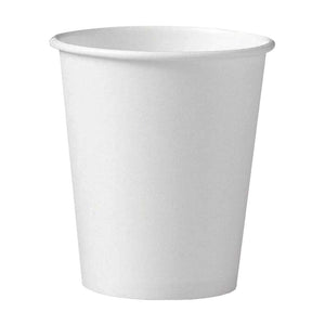 Paper Hot Cups - 10 Oz - White - 1,000 / Case