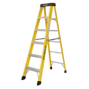 Step Ladder - Fibreglass - 6' - Industrial Heavy Duty