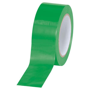 Vinyl Safety Tape - Green - 48mm x 33m - 24 Rolls / Case