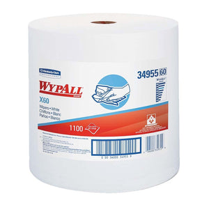Industrial Wipers - Kimberly Clark® Wypall® X60 - 12" x 13" - 1,100 / Roll