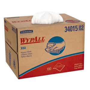 Industrial Wipers - Kimberly Clark® Wypall® X60 - 12" x 17" - 180 / Box
