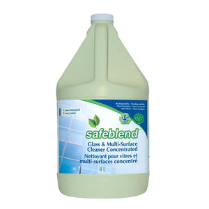 Glass & Surface Cleaner - Safeblend® - Ultra Concentrated - 4 x 4L / Case