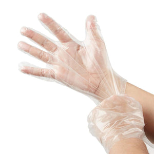 Food Service Gloves - Polyethylene - Medium - 100 x 100 / Case