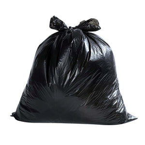 Black Garbage Bags - 24" x 22" - 7-10 Gallon - Regular - 500 / Case