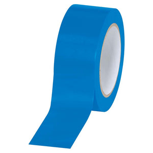 Vinyl Safety Tape - Blue - 48mm x 33m - 24 Rolls / Case