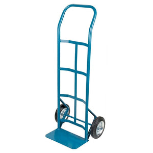 Steel Hand Truck - 8" Solid Rubber Wheels - Continuous Handle