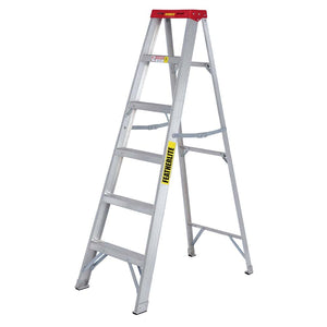 Step Ladder - Aluminum - 6' - Commercial Duty