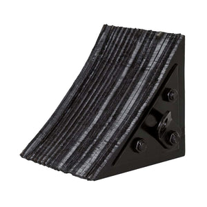 Wheel Chock - Laminated Rubber - 8" Wide