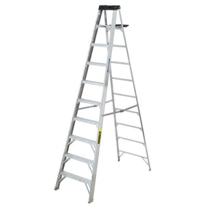 Step Ladder - Aluminum - 10' - Commercial Duty