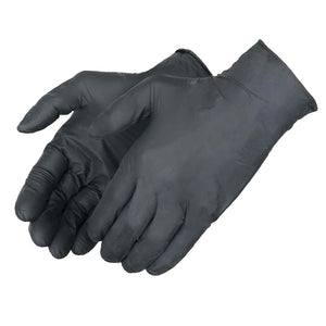 Nitrile Gloves - Black Industrial - Small - 100 / 10 x 100 / Case