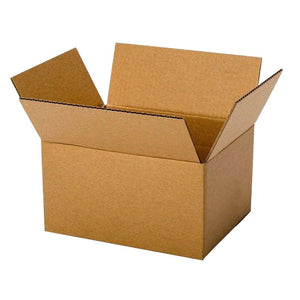 Corrugated Boxes - 12" x 9" x 6" - 32 ECT Plain Kraft -  25 / Pack