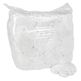 Wiping Rags - All-White T-Shirt Wipers - 25lb / Bag