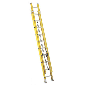 Extension Ladder- Fibreglass - 20' - Industrial Heavy Duty