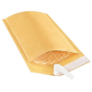Bubble Mailers - Self-Seal  - 5" x 10" (#00) - 250 / Case