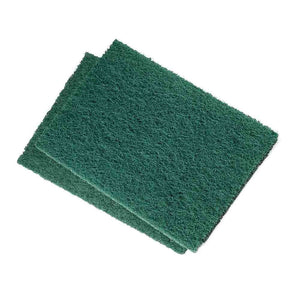 Scouring Pads - 6″ x 9″ - Heavy Duty - Green - 20 / Pack