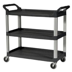 Utility Shelf Cart - Light Duty - 20" x 40" - 3 Shelf - Easy Assembly