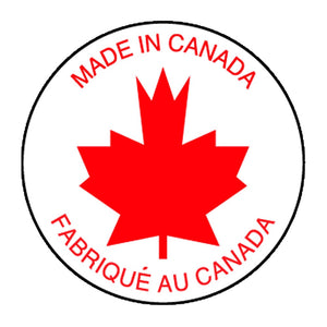 Shipping Labels - Made In Canada - 1" Circles - 1,000 / Roll