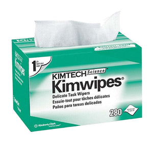 Industrial Wipers - Kimtech Kimwipes® Delicate Task - 4" x 8" - 30 x 280 / Case