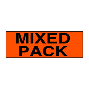Shipping Labels - Mixed Pack - 2" x 5" - 500 / Roll