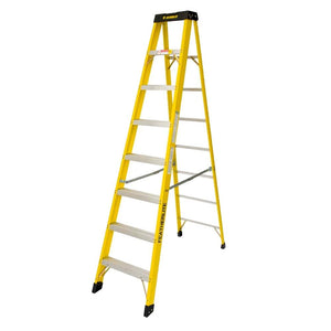 Step Ladder - Fibreglass - 8' - Industrial Heavy Duty