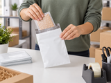 Poly Mailers - Courier Bags - 6 x 9 - application at packing station
