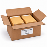 Bubble Mailers - Kraft - Size #00 - 5" x 10" - 250/Case - case