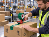 Coloured Packaging Tape - Green - 48 mm x 100 m - 54 Rolls/Case - Application