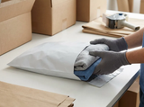 Poly Mailers - Courier Bags - 9 x 12 - application at packing station