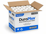 Kitchen Paper Towels - DuraPlus - 2-Ply - 85 Sheets/Roll - 24 Rolls/Case - case pack