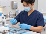 Nitrile Examination Gloves - SkyShield - Blue - 4 Mil - Small - 100/Box - 10 Boxes/Case - Application