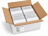 Reclosable Poly Bags - 2 Mil - White Block - 6" x 9" - Case Pack