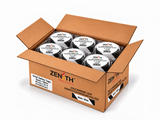 Vinyl Safety Tape - Black / White - 48 mm x 33 m - 24 Rolls/Case - Case Pack