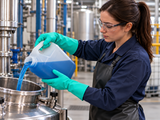Chemical Resistant Gloves - Flock-Lined Nitrile - 15 Mil - Small - 12 Pairs/Pack - Application