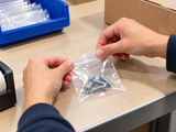 Reclosable Poly Bags - 2 Mil - Clear - 3" x 3" - 1,000/Box - 10,000/Case application