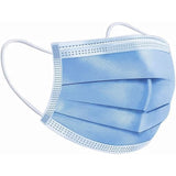 Face Masks - Blue - 3-Ply Earloop - 2,000 / Case