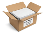 Poly Mailers - Courier Bags - 19 x 24 - 200/Case open case