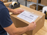 Packing Slip Envelopes - Clear - 5.5 x 10 - application