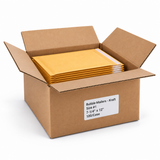 Bubble Mailers - Kraft - Size #1 - 7-1/4" x 12" - 100/Case - case
