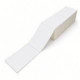 Direct Thermal Labels - 4" x 6" - Fanfold - 2,000/Stack - 2 Stacks/Case