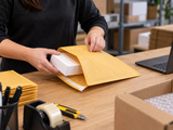 Bubble Mailers - Kraft - Size #0 - 6-1/2" x 10" - 250/Case - application