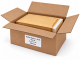 Bubble Mailers - Kraft - Size #0 - 6-1/2" x 10" - 250/Case - case