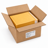 Bubble Mailers - Kraft - Size #2 - 8-1/2" x 12" - 100/Case - case