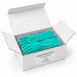 Chemical Resistant Gloves - Flock-Lined Nitrile - 15 Mil - X-Large - 12 Pairs/Pack
