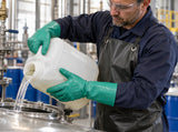 Chemical Resistant Gloves - Flock-Lined Nitrile - 15 Mil - X-Large - 12 Pairs/Pack - Application