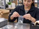 Reclosable Poly Bags - 4 Mil - Clear - 3" x 4" - application