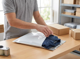 Poly Mailers - Courier Bags - 12 x 15.5 - application at packing station