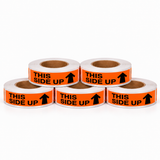 Shipping Labels - This Side Up - 2" x 5" - 500/Roll - 5 Rolls/Pack - 5 Roll Pack