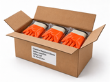 Chemical Resistant Gloves - Winter Lined PVC - Safety Cuff - 12 Pairs/Case - Case Pack